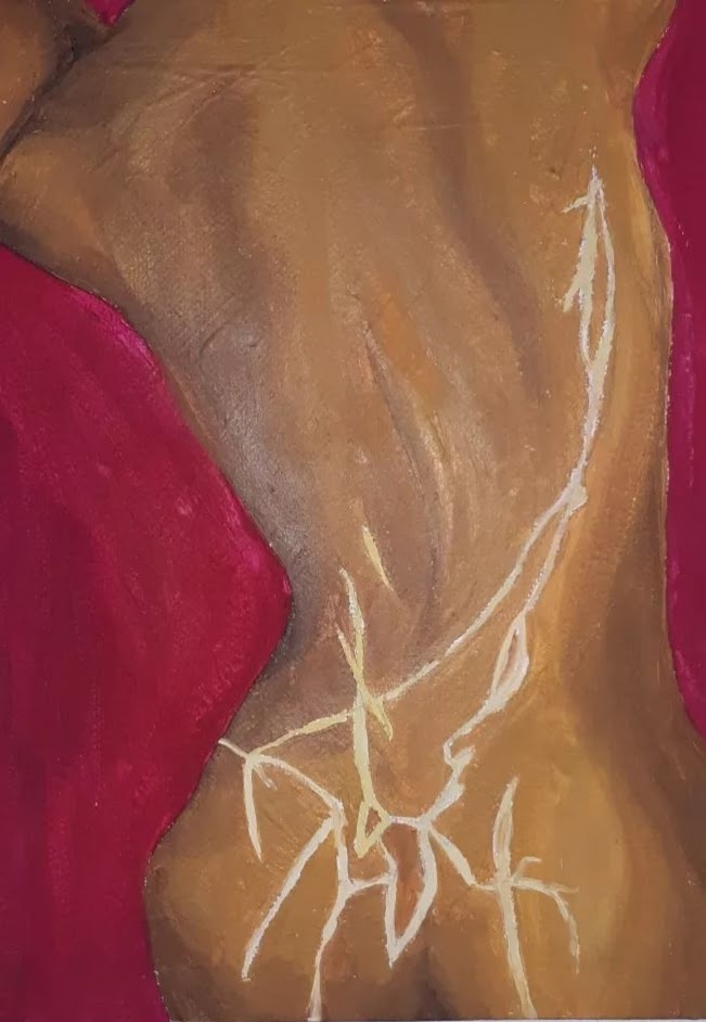 Untitled – Öl auf Leinwand – 30 x 20cm Olivia Mathiesen - Malerei